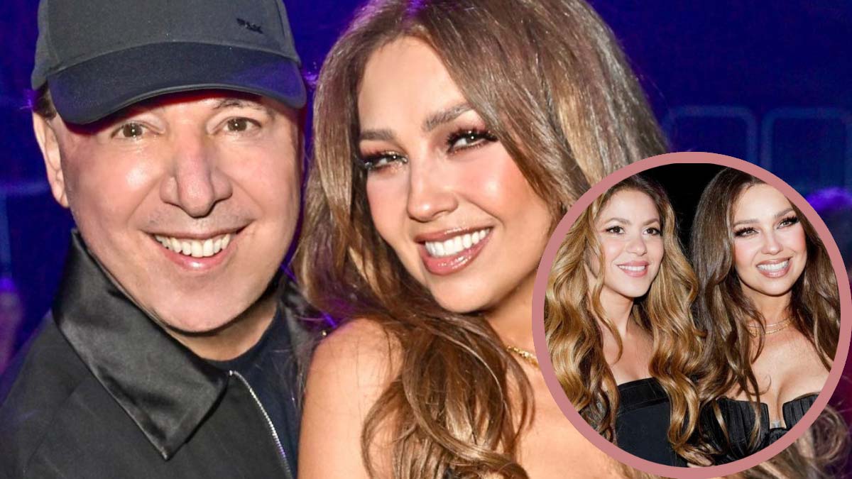 Thalía y Tommy Mottola reaparecen juntos tras rumores de infidelidad, pero el abrazo de ella a Shakira dejó estas dudas