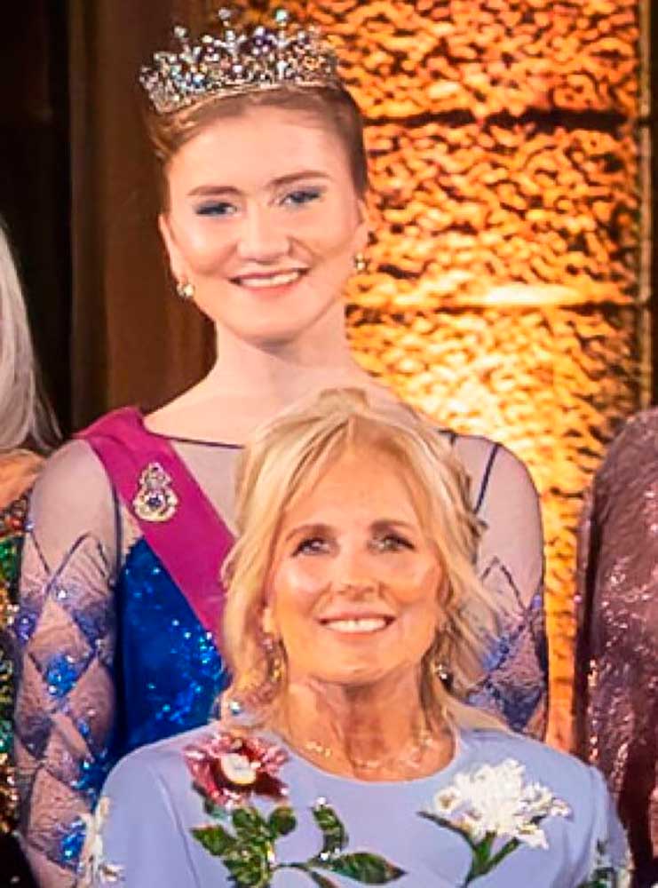 La princesa Elisabeth de Bélgica hizo su debut en una boda real. 
