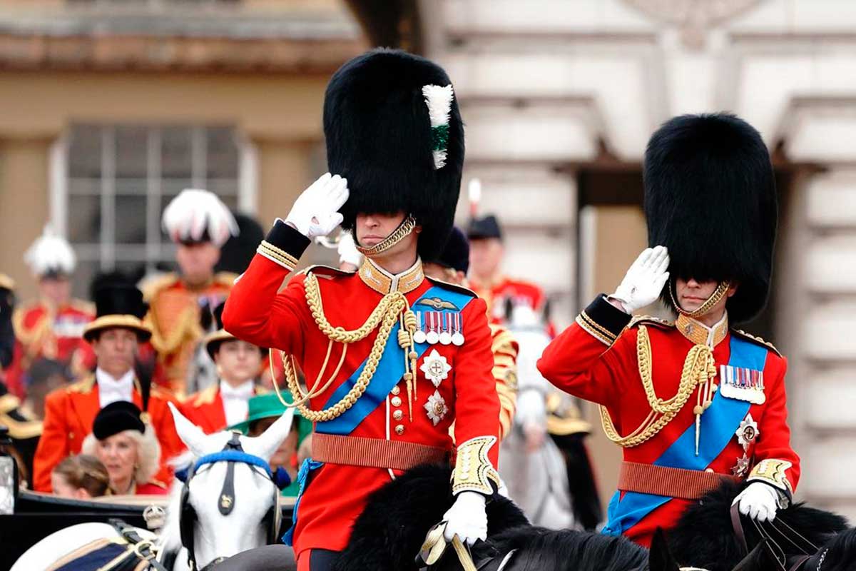 Príncipe William Trooping the Colour