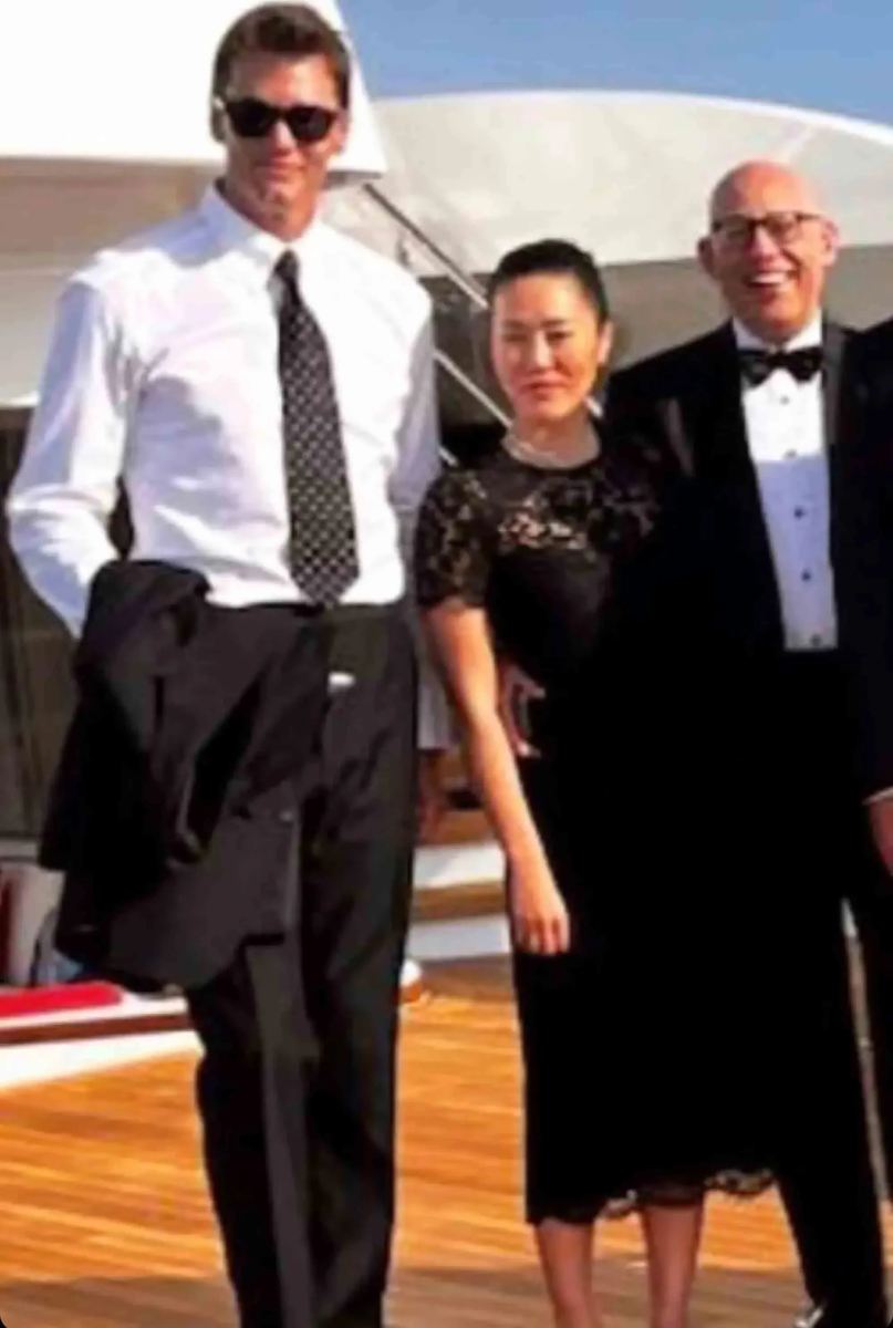 Tom Brady en boda Italia