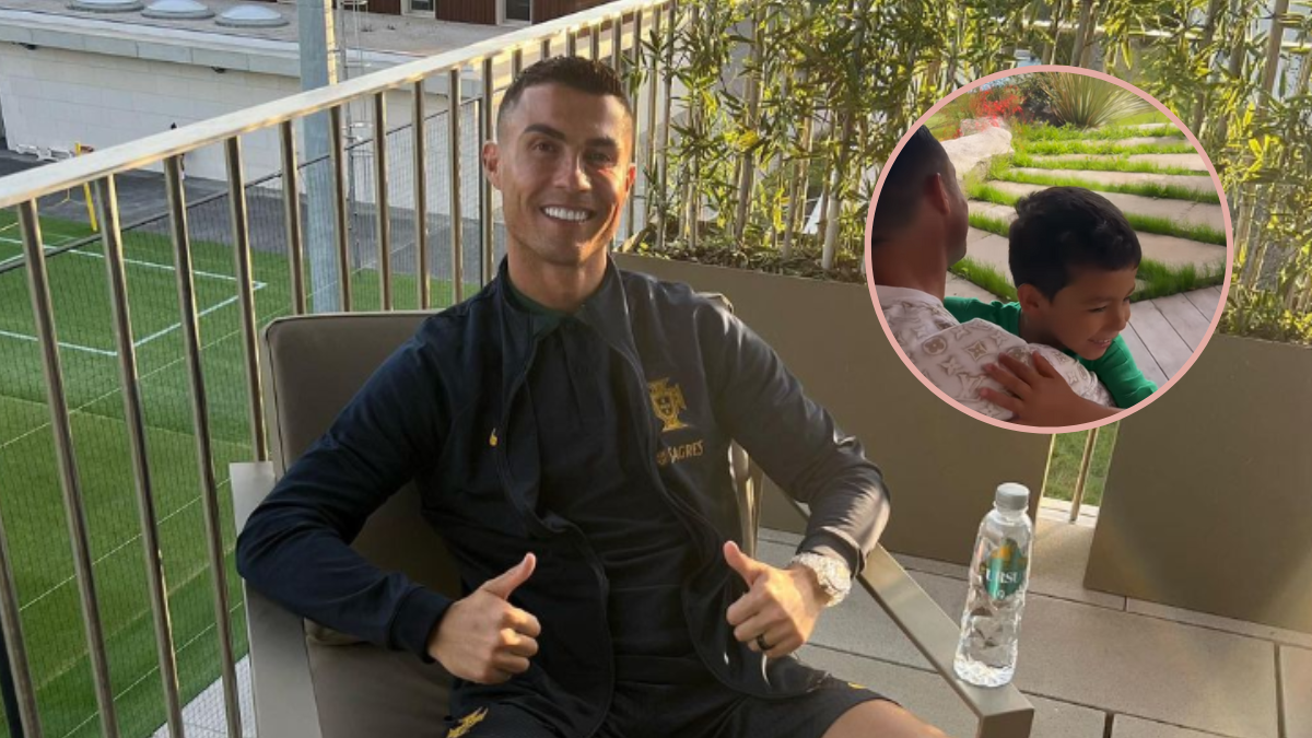 VIDEO: Así se vivió el tierno reencuentro entre Cristiano Ronaldo y sus hijos