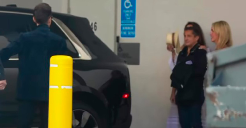 Alex Basteri en Los Ángeles junto a Luis Miguel