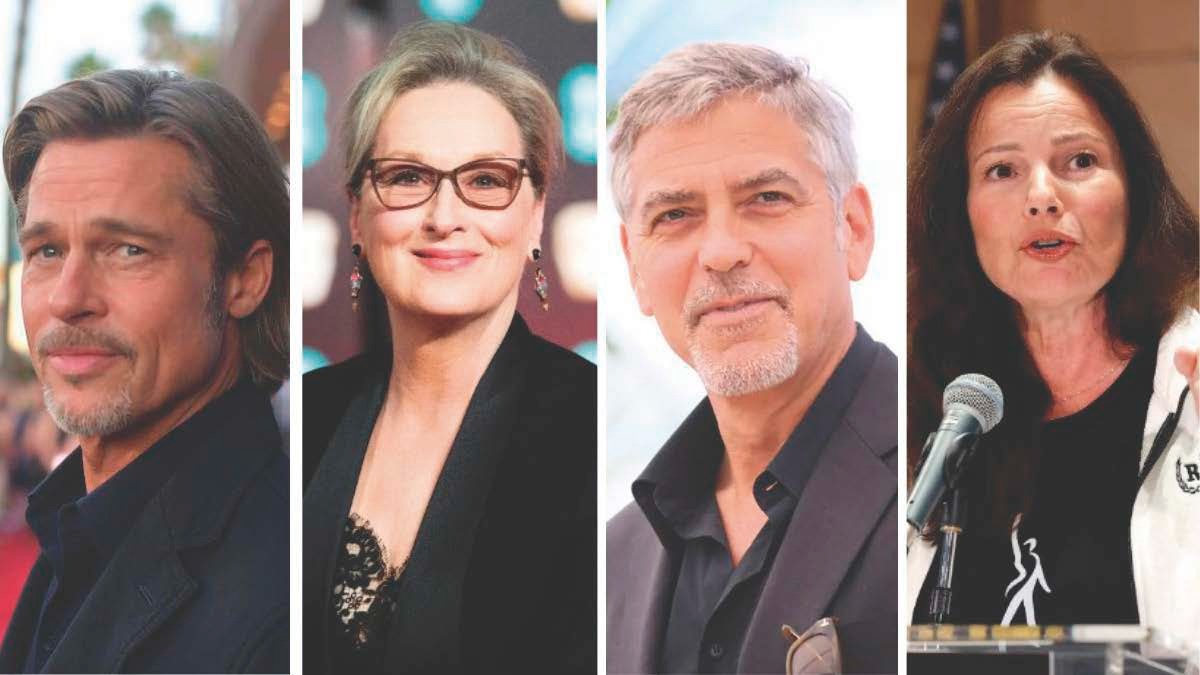 Brad Pitt, Meryl Streep y George Clooney se unen a la huelga de actores en Hollywood liderada por Fran Drescher