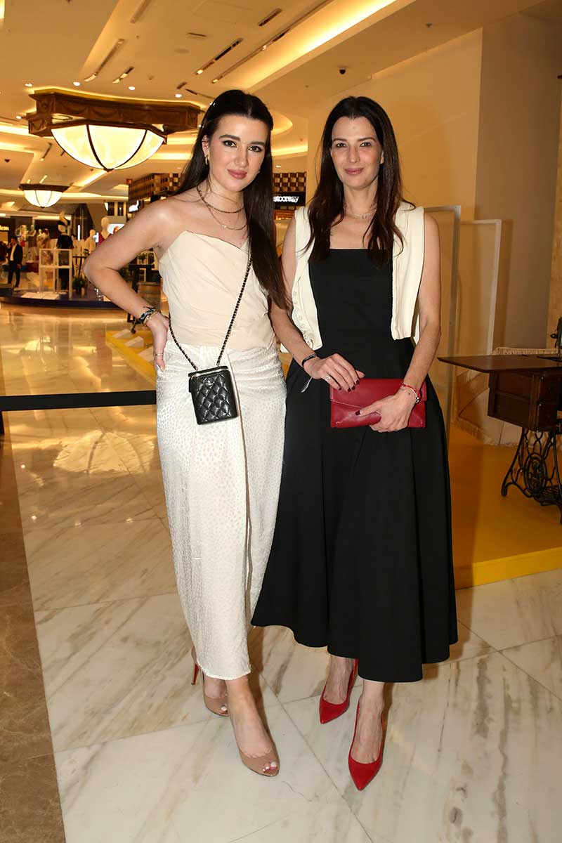 Palacio de Hierro 135 Aniversario.Constanza Magallanes, Aline Bortoloti
