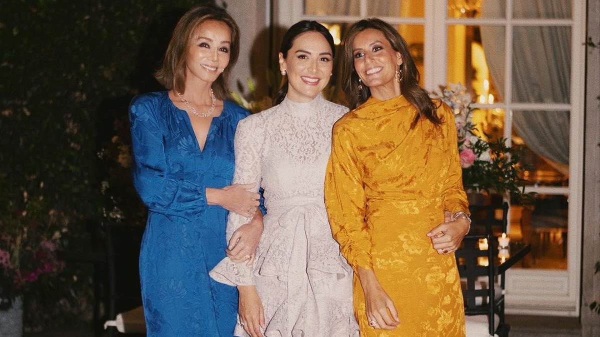 Isabel Preysler y sus hijas Tamara Falcó y Ana Boyer