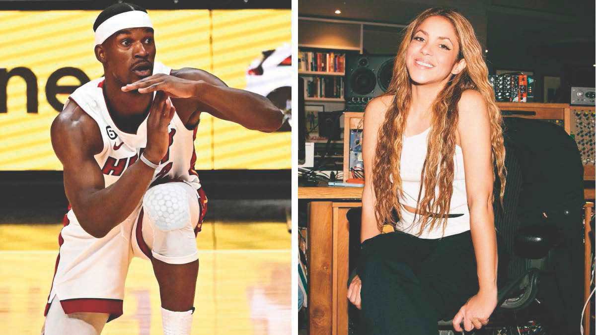 Jimmy Butler y Shakira