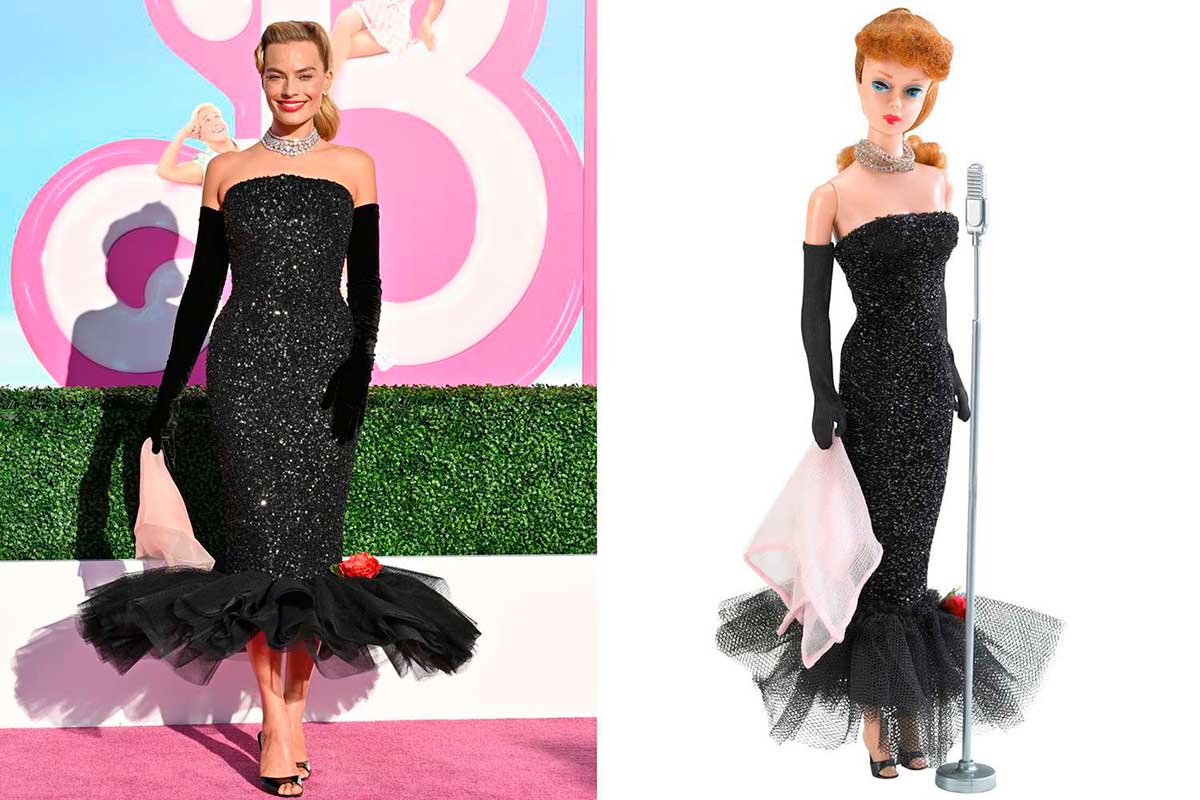 Margot Robbie look Schiaparelli Barbie