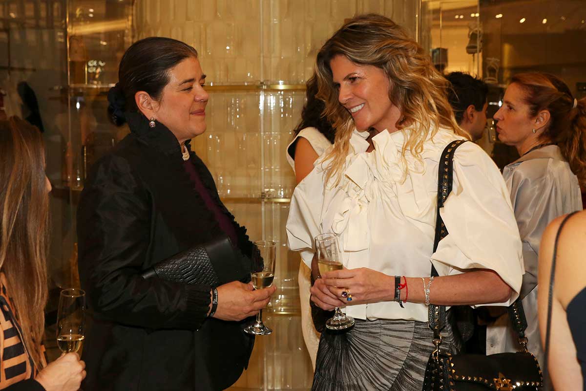 Palacio de Hierro 135 Aniversario.Sonya Santos, Karina Romero