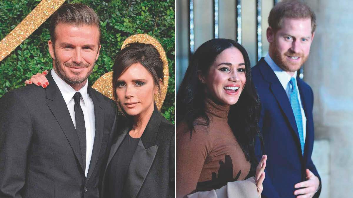 Por este motivo, David y Victoria Beckham terminaron su amistad con Meghan Markle y Harry