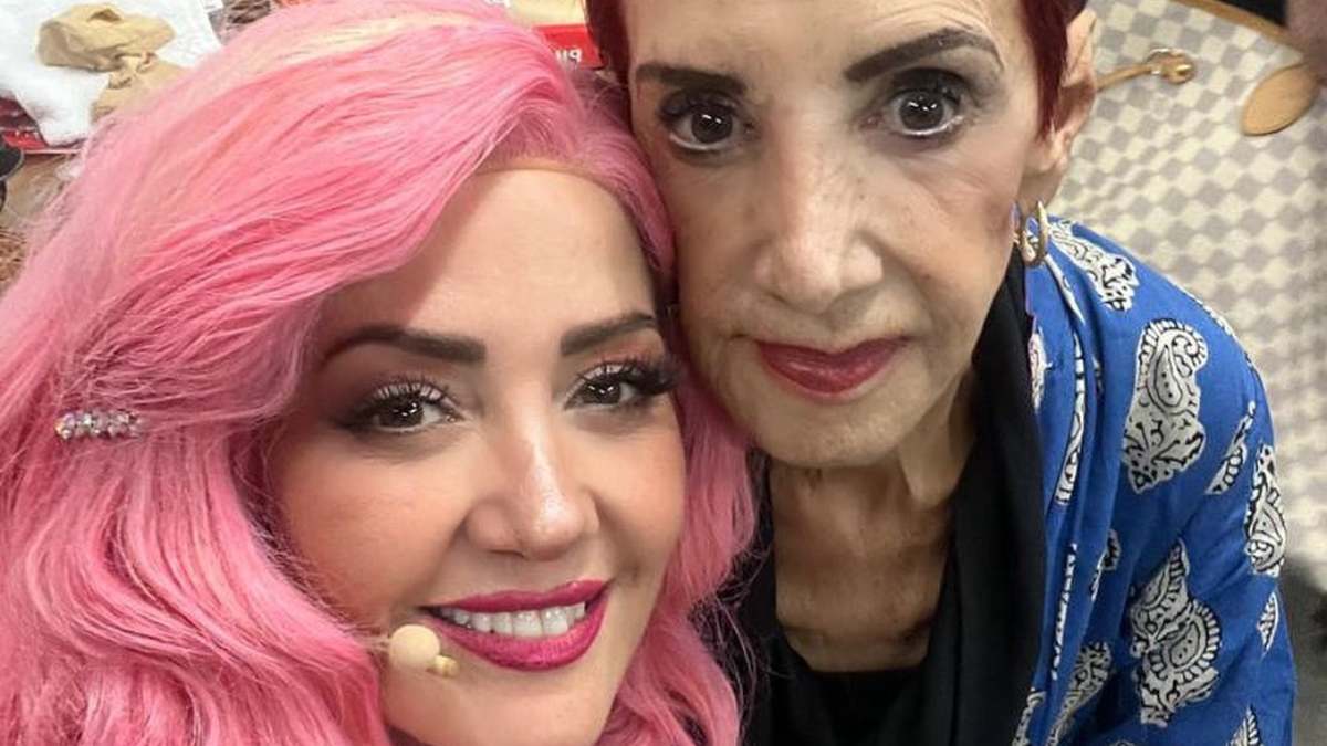 Andrea Legarreta e Isabel Martínez, su mamá.