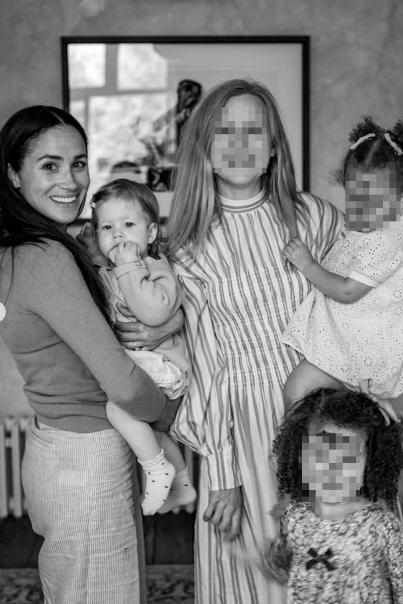 Meghan y su hija Lilibet
