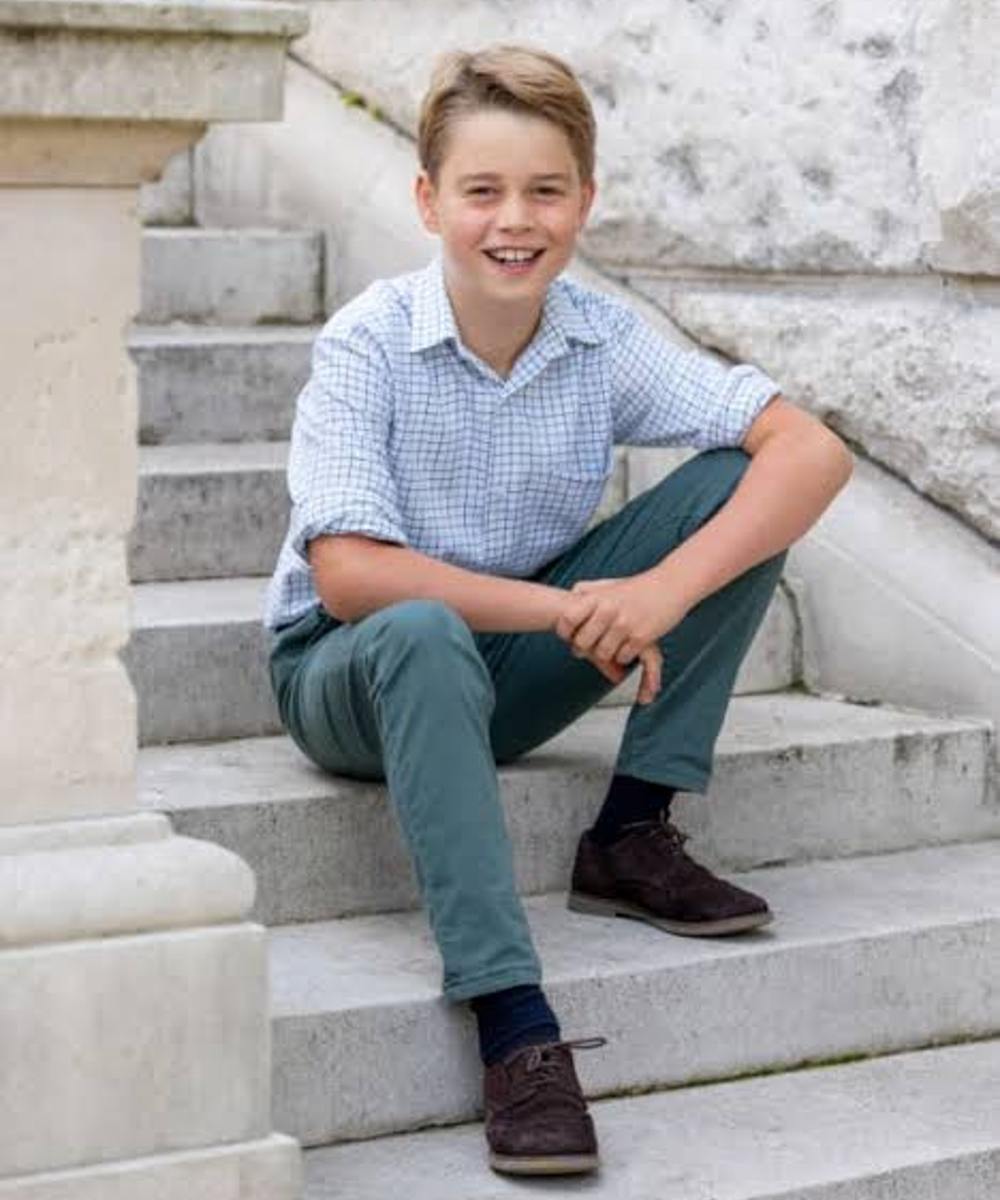 el principe george cumplió 10 años