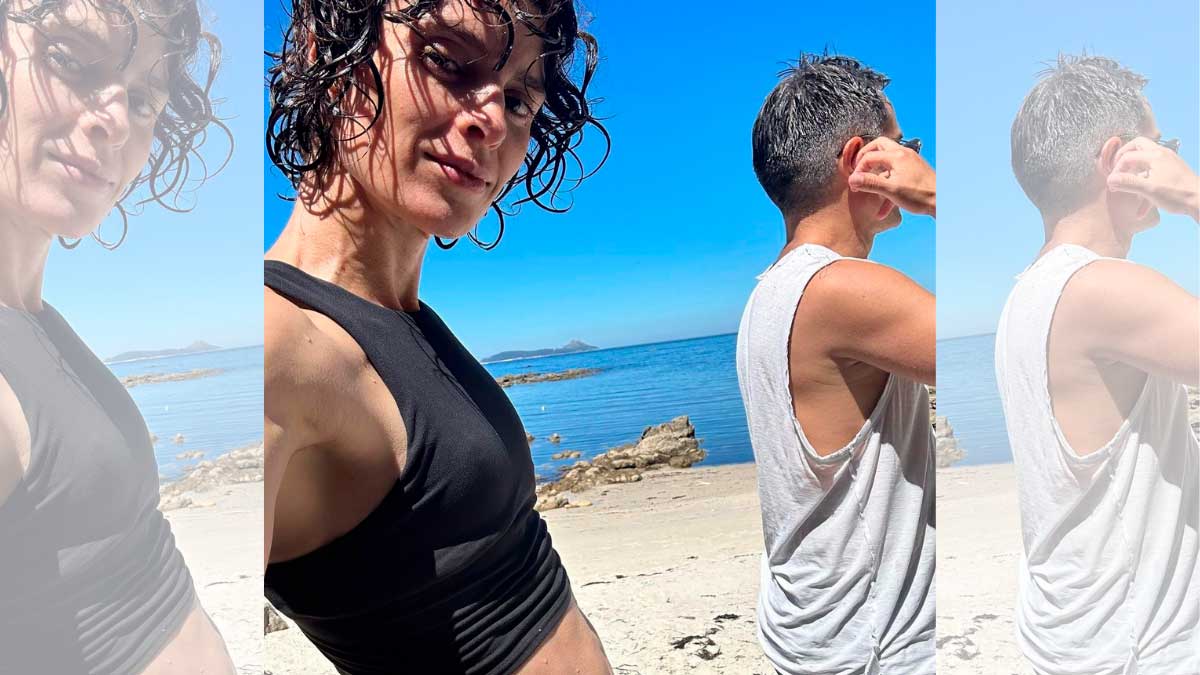 Fernanda Aragonés comparte imágenes de su verano en familia junto a Gael García y la hija de ambos