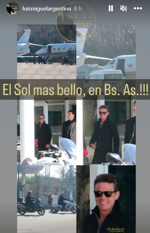 Luis Miguel en Buenos Aires