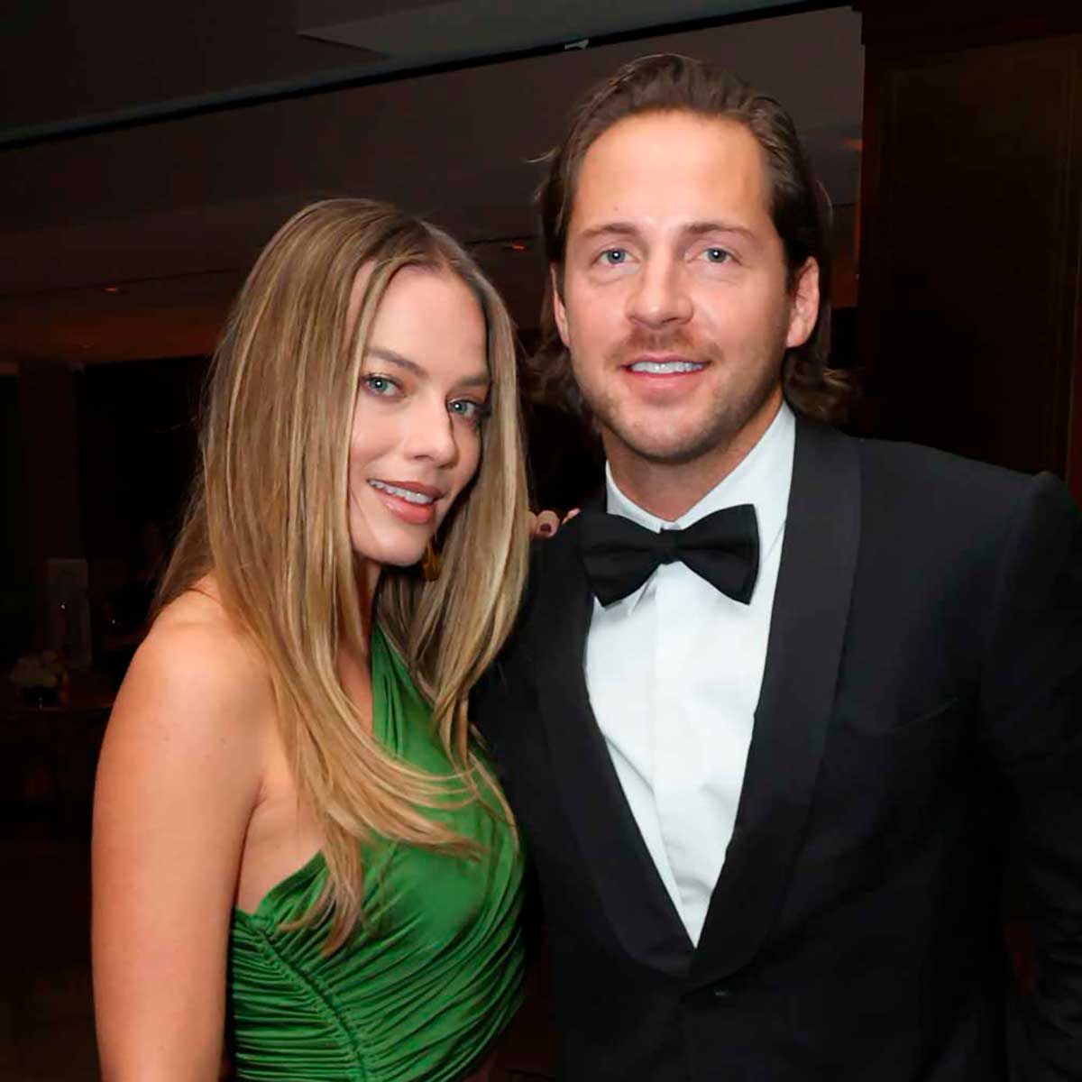 Margot Robbie y Tom Ackerley
