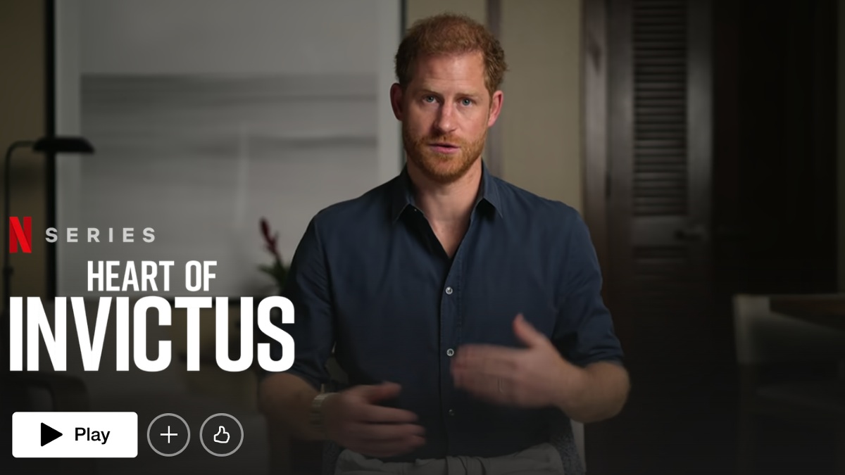 Nuevo ‘ataque’ del príncipe Harry hacia la familia real en su recién estrenada docuserie “Heart of Invictus”