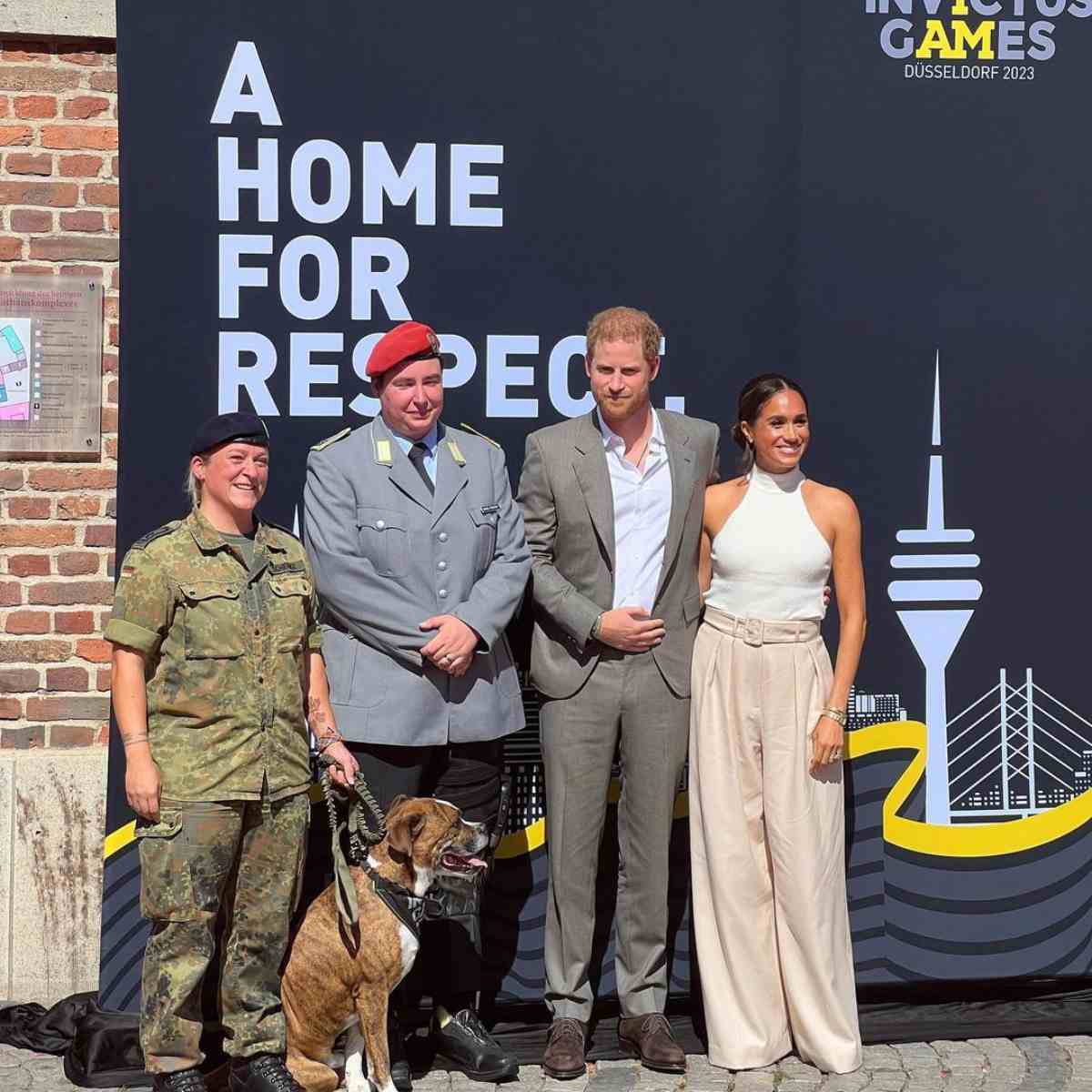 El príncipe Harry y Meghan Markle en Alemania meses antes del inicio de los Invictus Games en dicho país.
