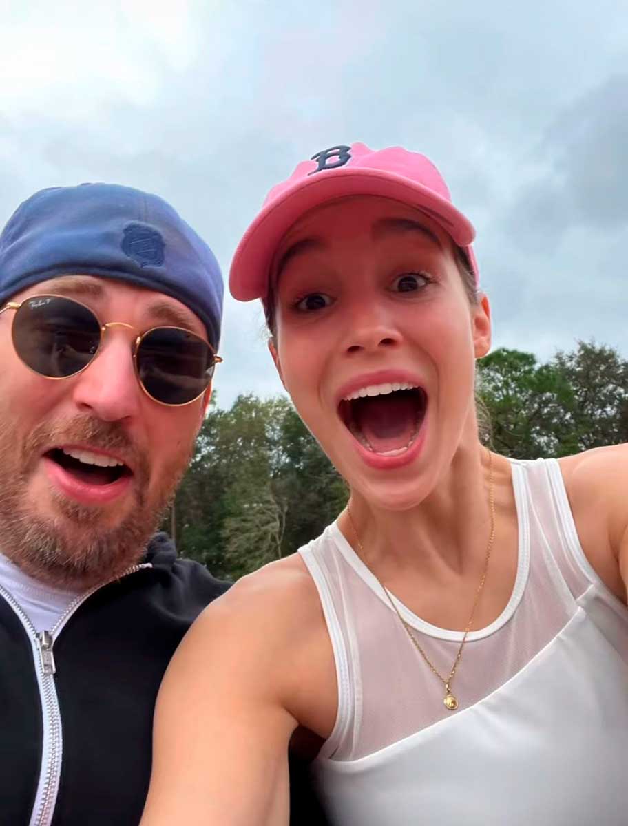 Chris Evans y Alba Baptista iniciaron su romance hace más de un año. 