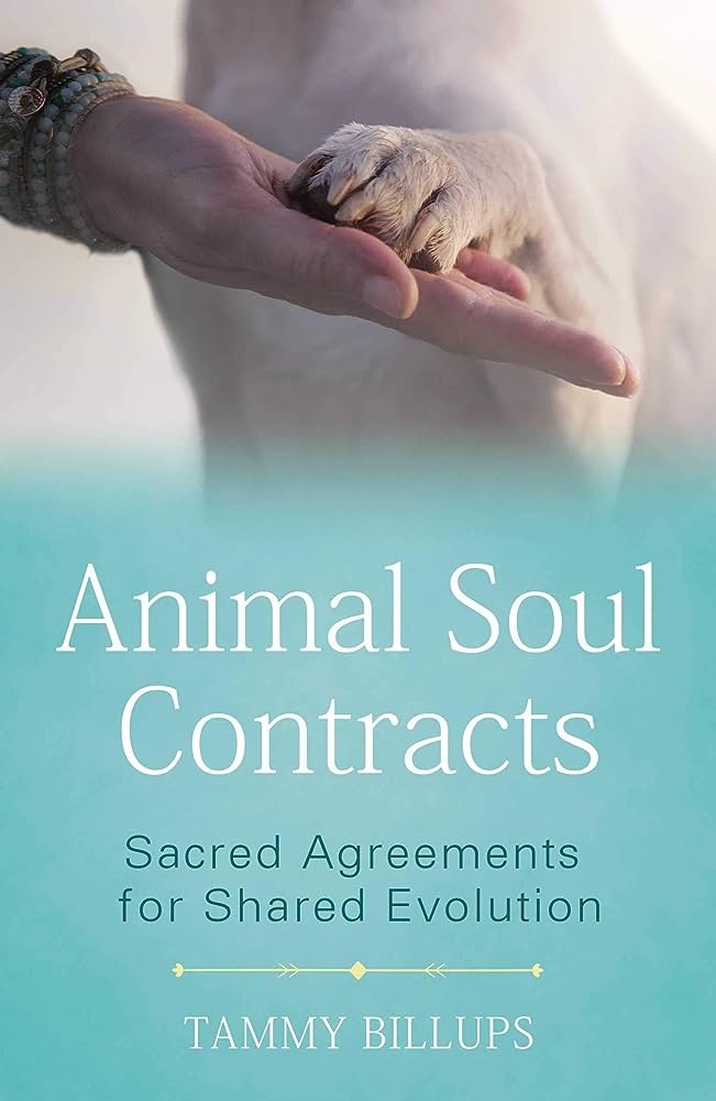 Animal Soul Contracts, libro de Tammy Billups que habla de las contratos de alma que tienen los humanos con sus mascotas.