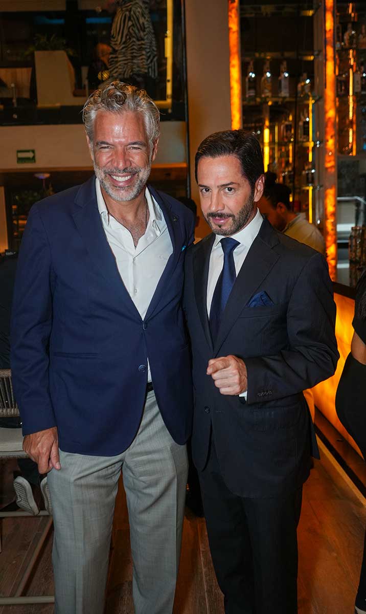 Fabrizio Alcobe y Gerardo Peña.