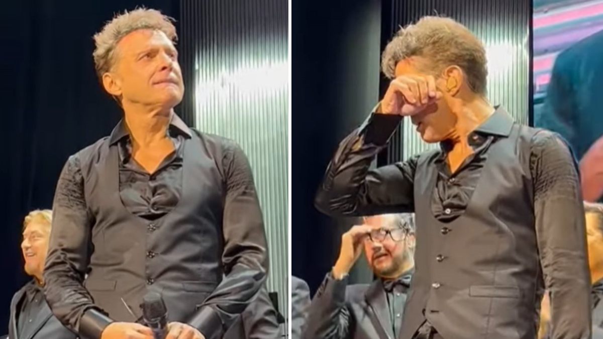 VIDEO: Conmovido hasta las lágrimas, Luis Miguel así se despidió en su último concierto en Chile