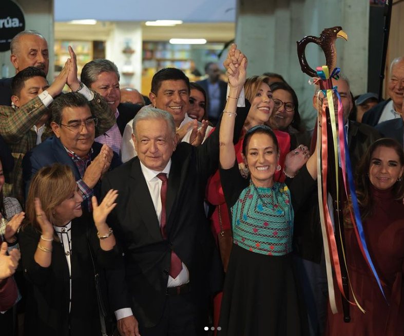 AMLO y Claudia han sido personajes cercanos desde hace décadas. 