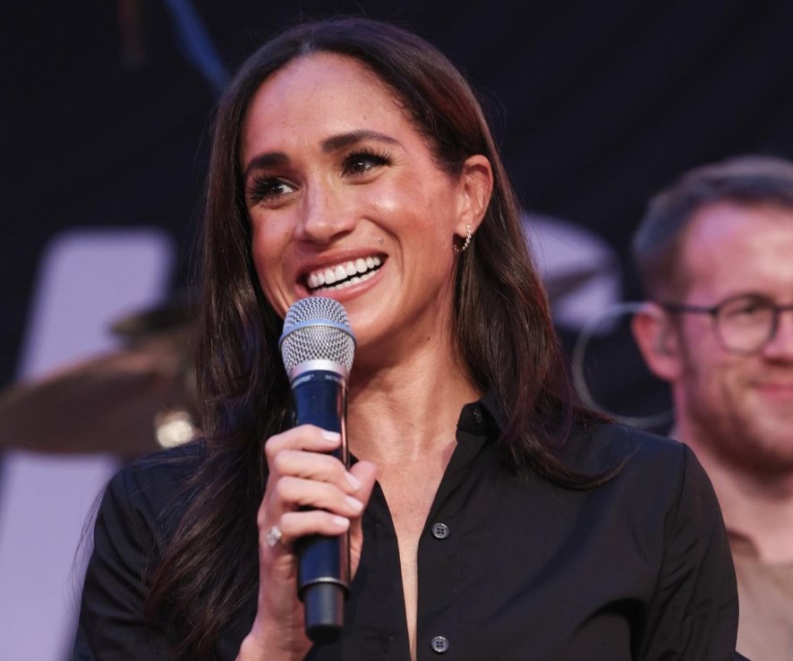 Meghan recordó a sus hijos con el príncipe Harry durante su discurso en los Invictus Games. 