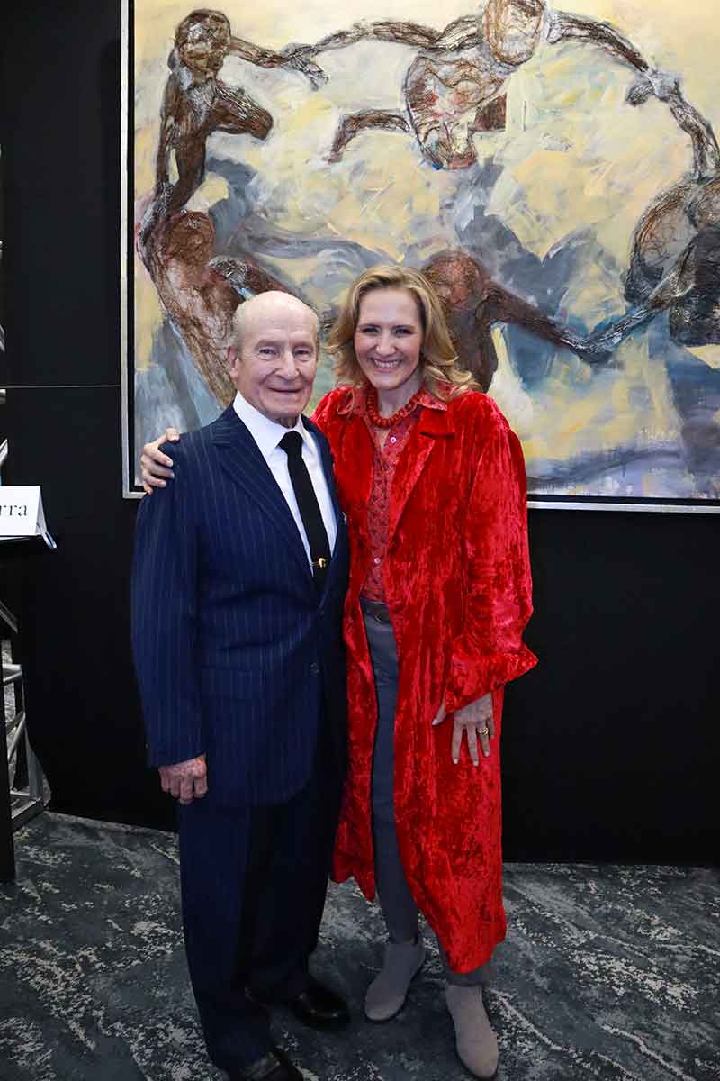 Antonio Cosío y Nieves Guerra.