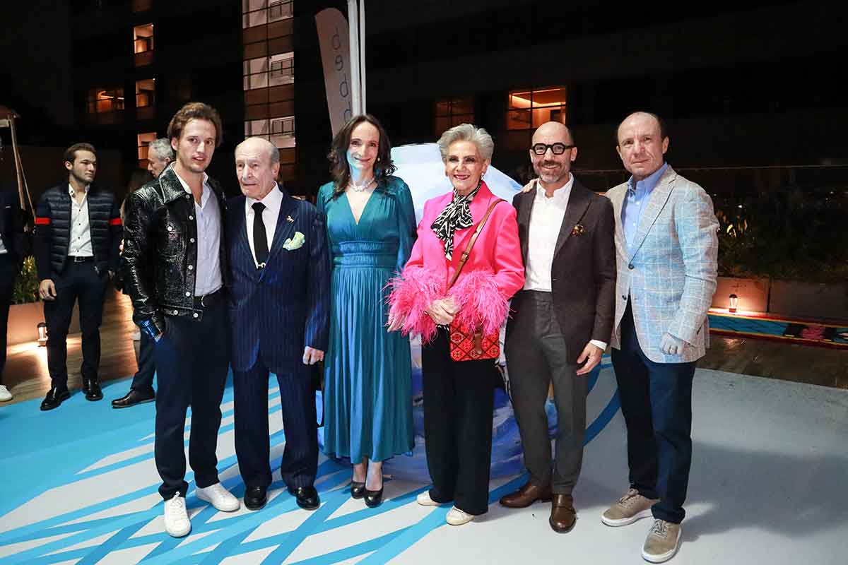 Antonio Cosío (nieto), Antonio Cosío Ariño, Sofía Cosío, Monchita Cosío, Santiago Cosío y Antonio Cosío.