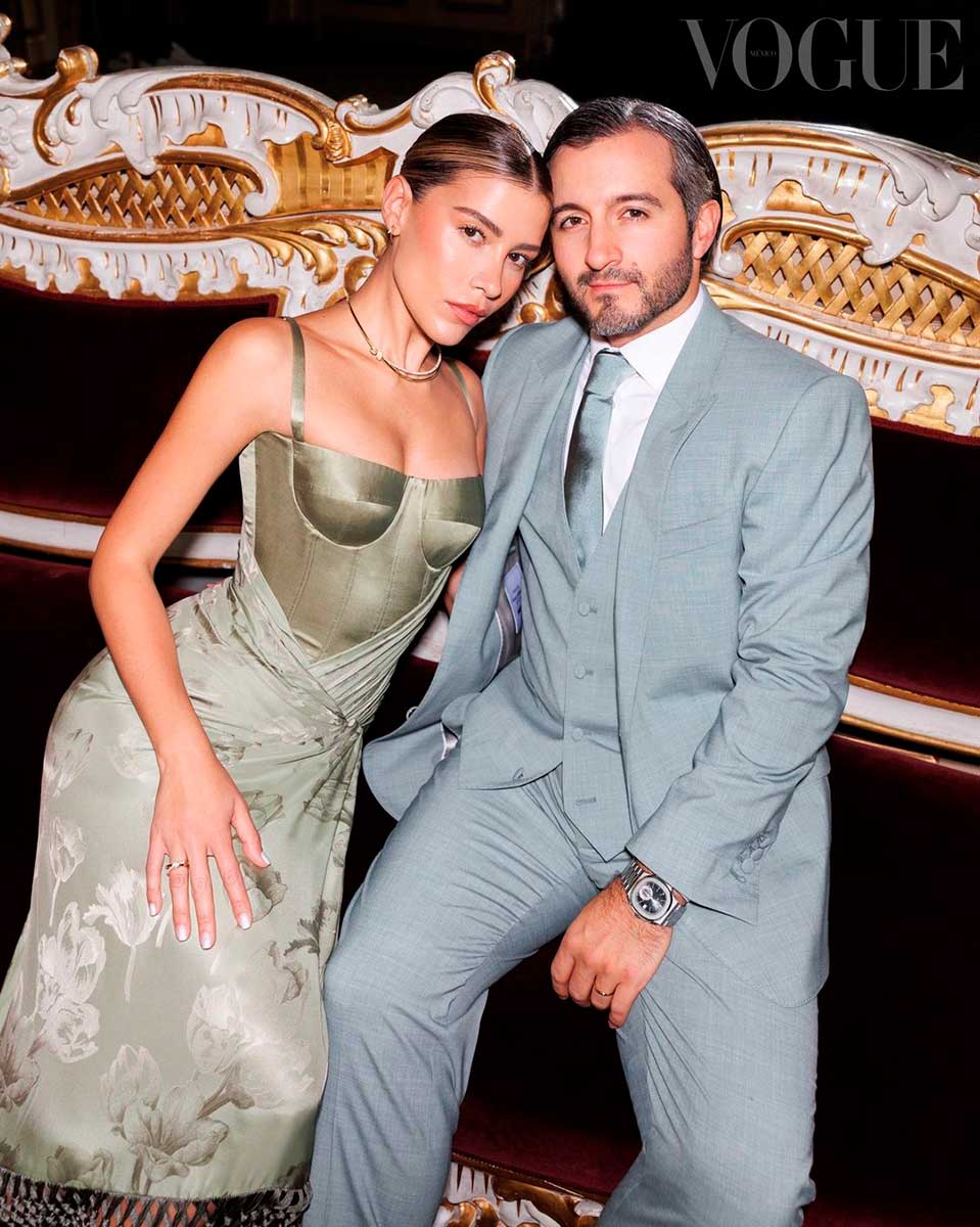 Los recién casados posaron juntos por primera vez y en exclusiva para la revista Vogue.
