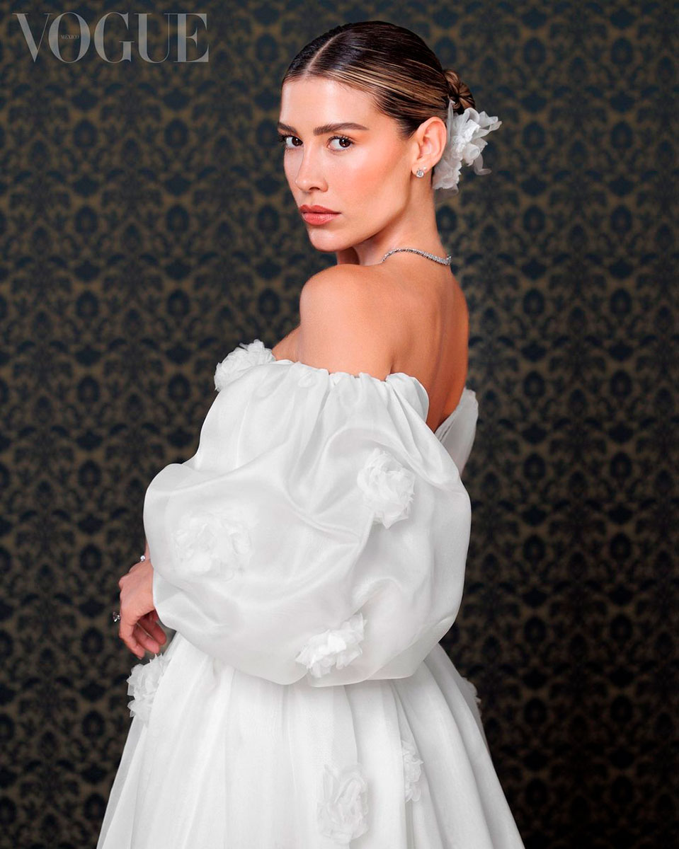 Michelle Salas vestido de novia