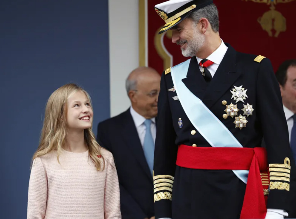 Leonor y su padre
