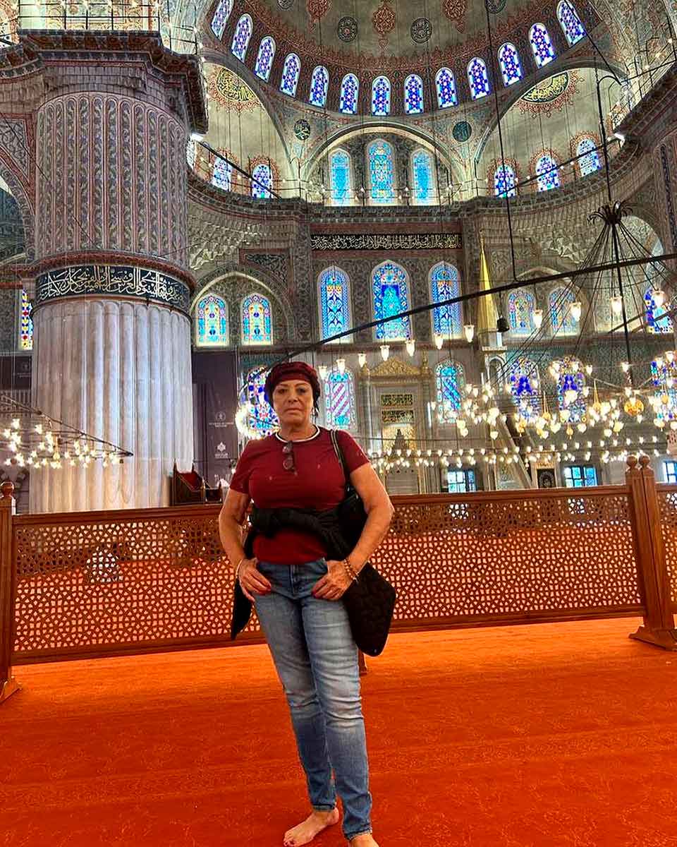Sylvia Pasquel habría celebrado su cumpleaños en Estambul antes de viajar a La Toscana a la boda de Michelle Salas.