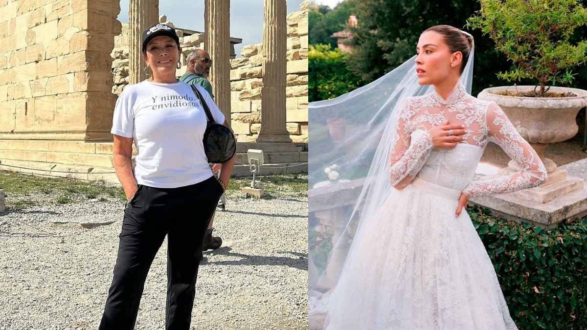 La actriz sufrió un accidente que le impidió llegar a la boda de su nieta.