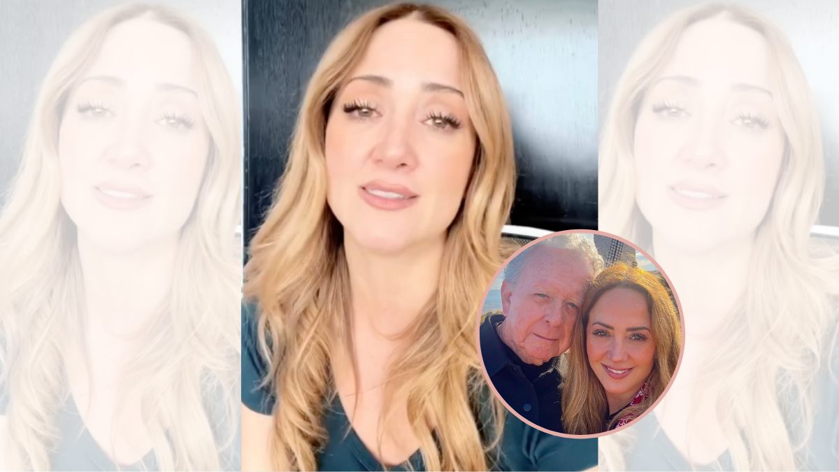 VIDEO: Entre lágrimas, Andrea Legarreta informa que ya habló con su papá en Acapulco y “está bien” tras huracán Otis
