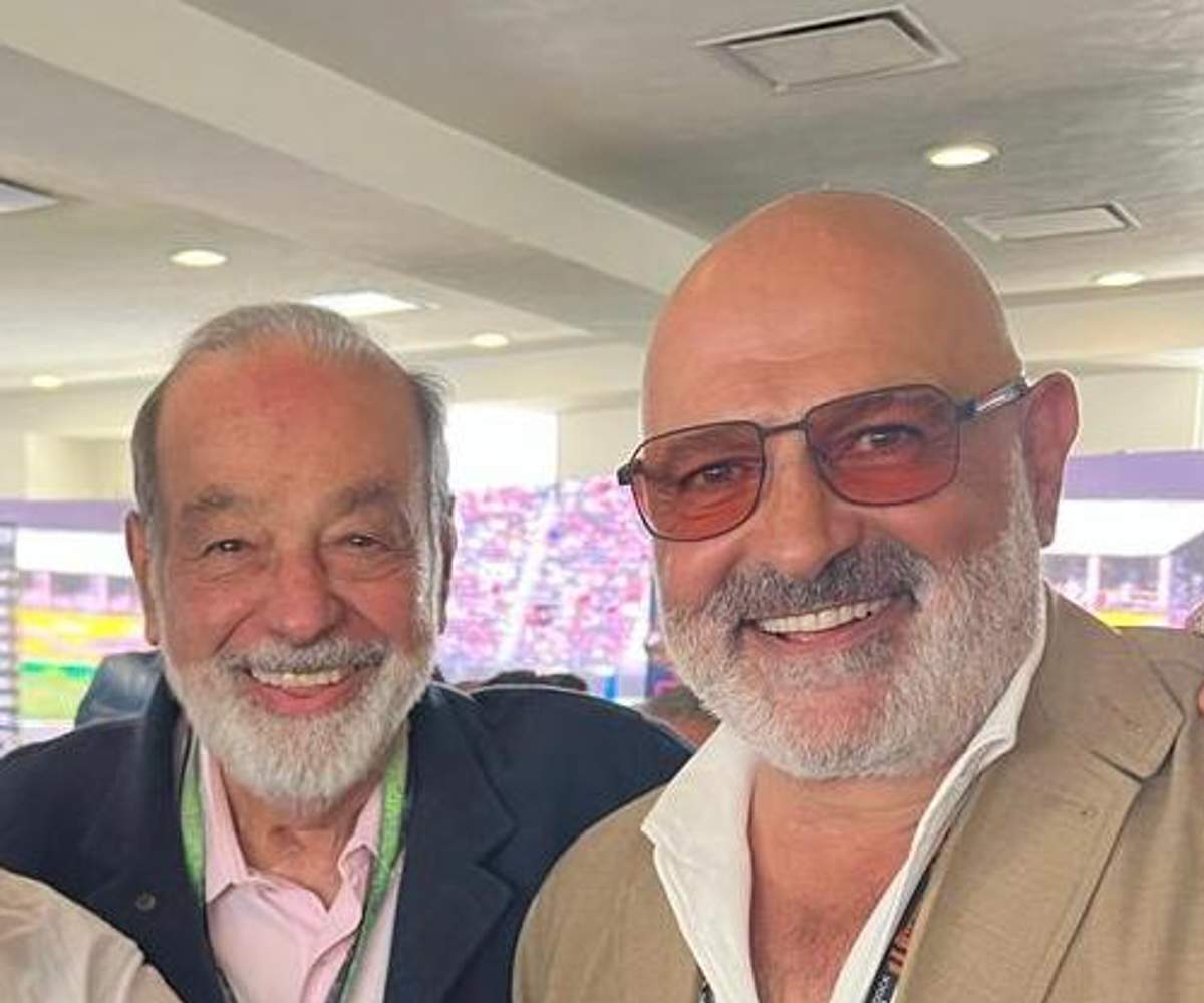 Carlos Slim y Juan Domingo Beckmann