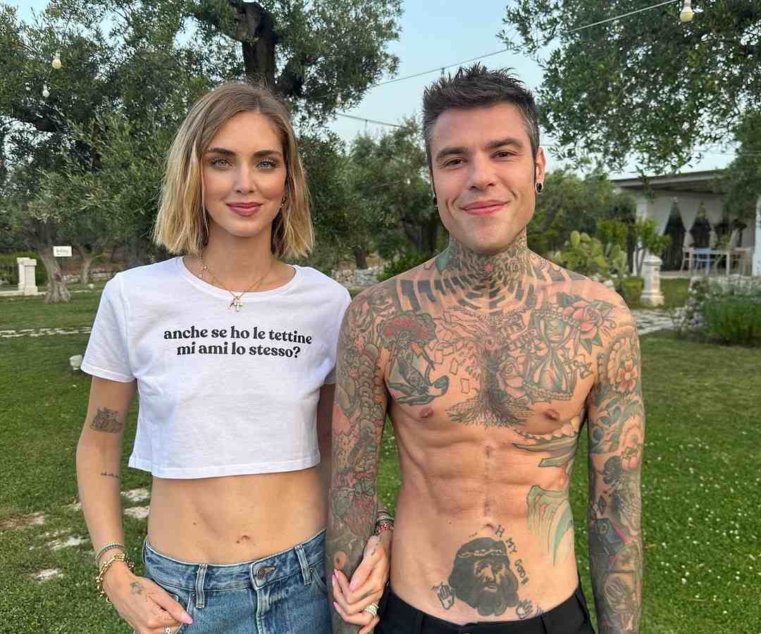 Chiara Ferragni y Fedez.