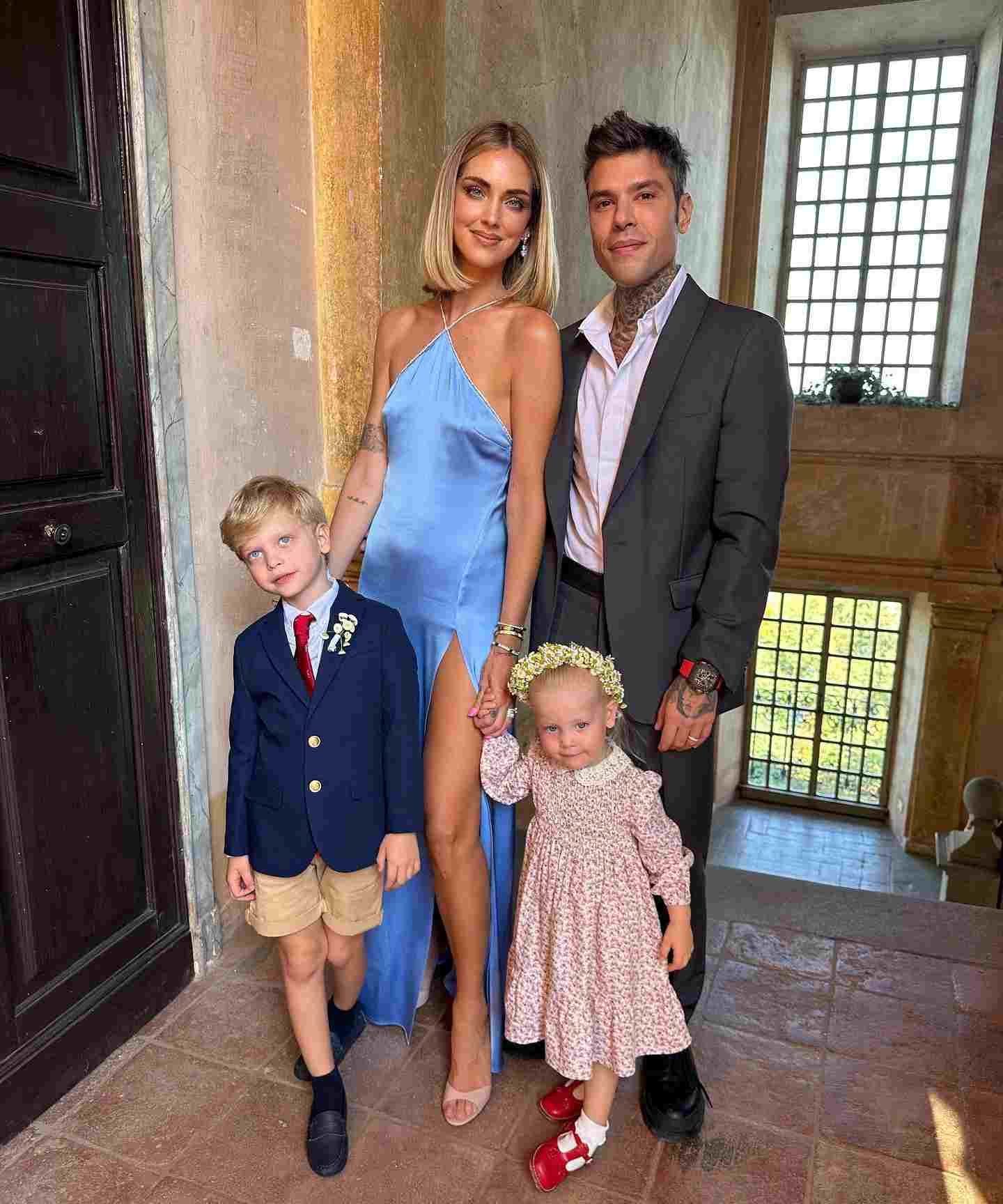 Fedez, el esposo de Chiara Ferragni, se recupera junto a su familia