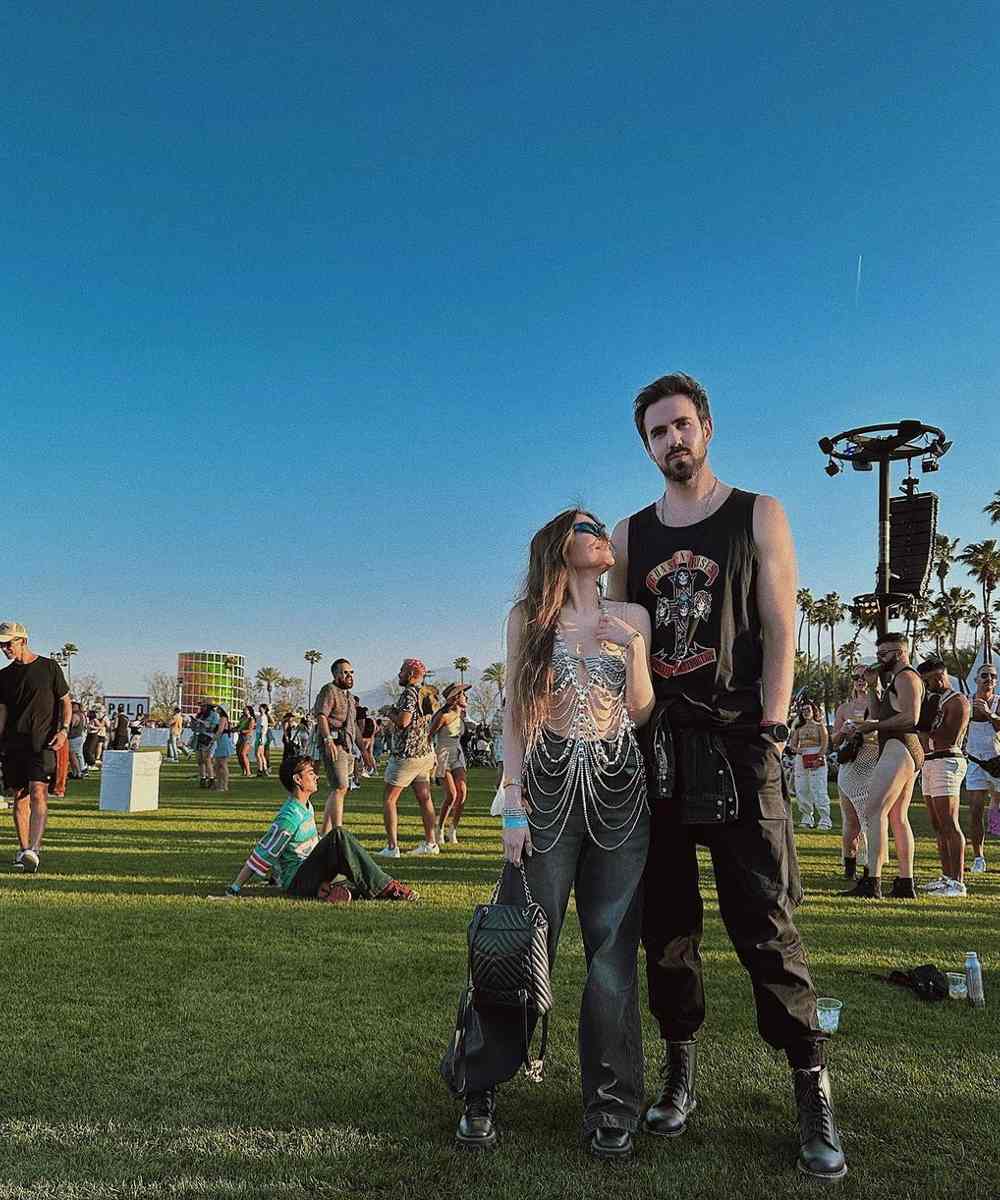 Pablo junto a Sofía.