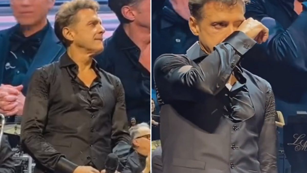 Luis Miguel rompió en llanto al escuchar al público de la Arena Ciudad de México cantar ‘La incondicional’