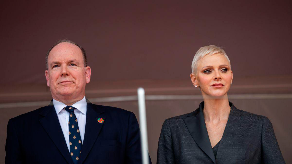 Príncipe Alberto y princesa Charlène de Mónaco