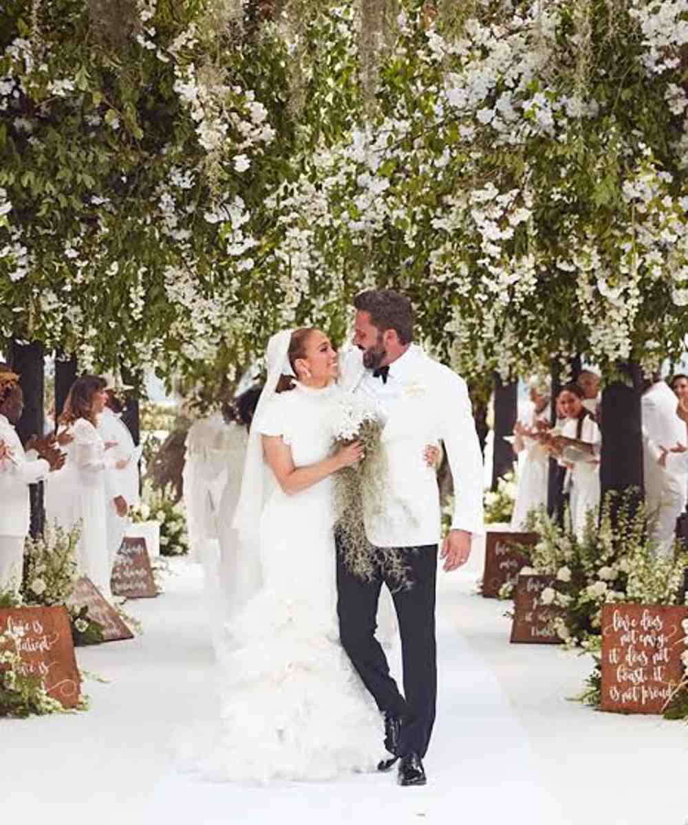 Jennifer Lopez relató cómo es su matrimonio con el actor, Ben Affleck.
