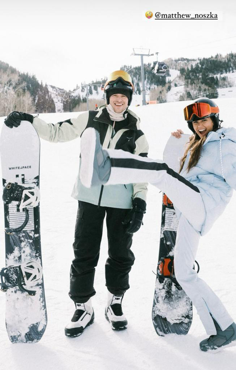 Nina Dobrev pasará Navidad en Aspen.