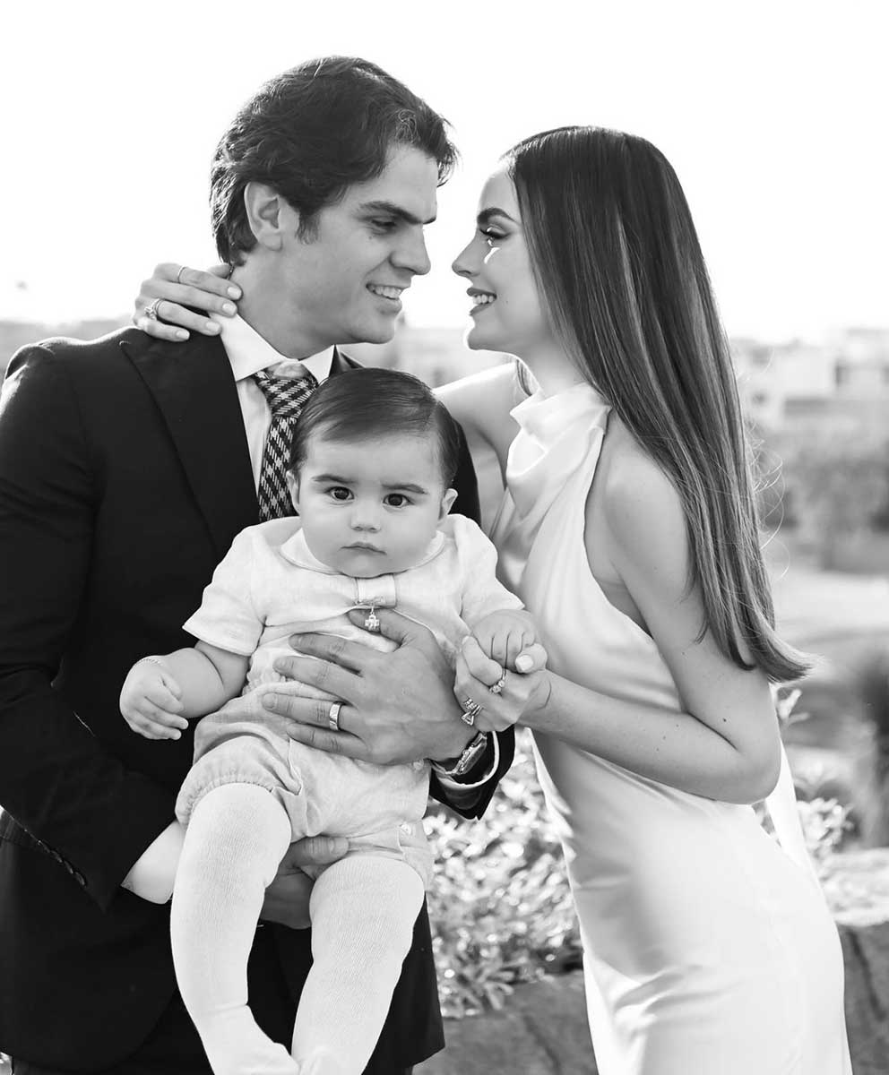 Juan Carlos Valladares, Ximena Navarrete y Juanca.
