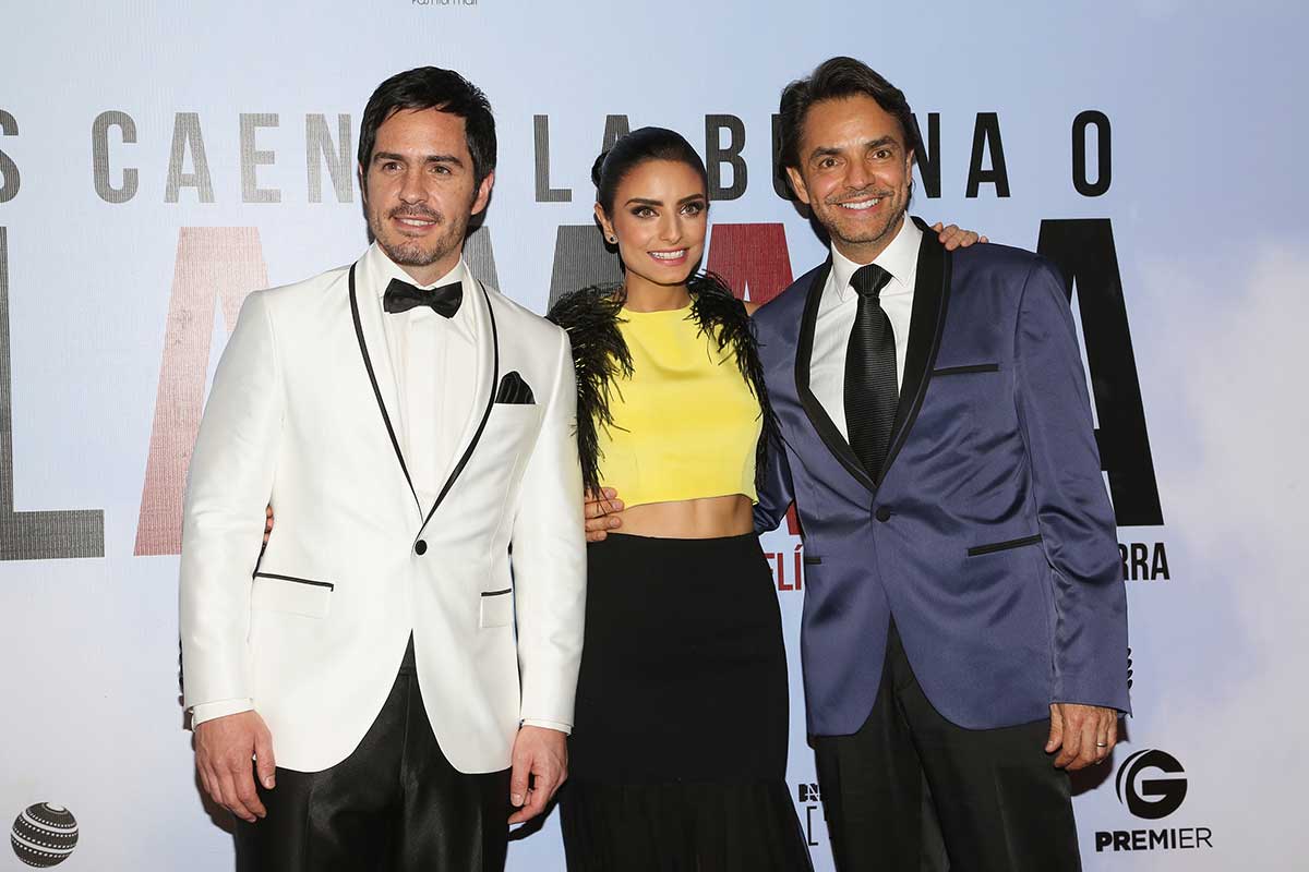 Eugenio Derbez, Mauricio Ochmann y Aislinn Derbez