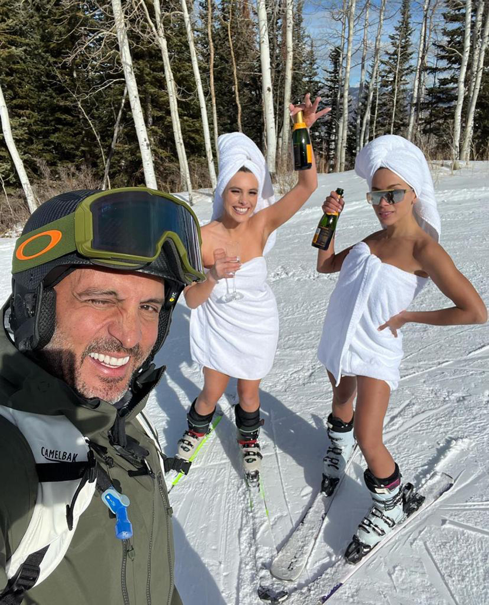 Mauricio Umansky, Anitta, Lele Pons ya se encuentran en Aspen.