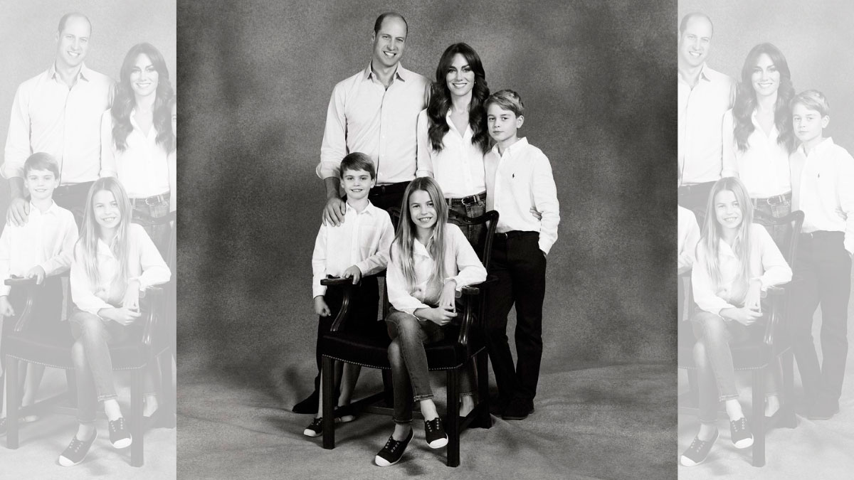 El sentir del príncipe William y Kate Middleton tras  error en su foto familiar de Navidad: “avergonzados”