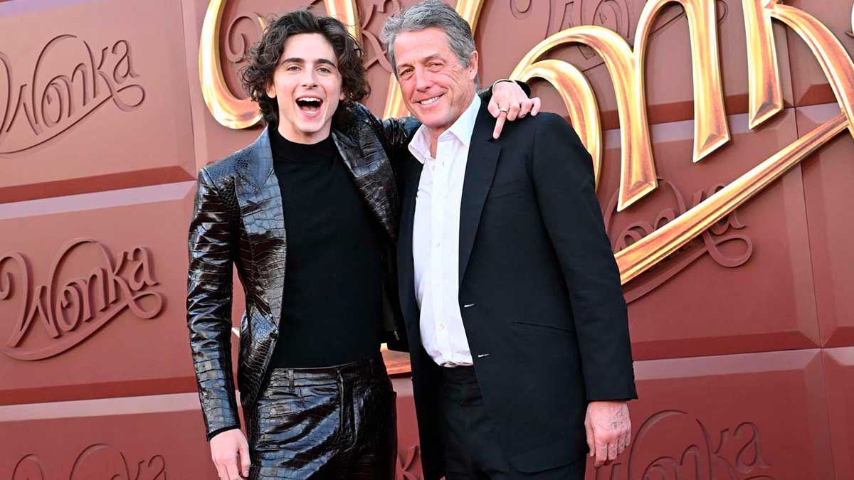 ¿Sí le cae bien? La ‘sincera’ respuesta de Hugh Grant sobre Timothée Chalamet tras actuar juntos en ‘Wonka’