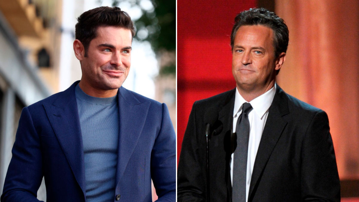 Las emotivas y significativas palabras de Zac Efron a Matthew Perry en su día más especial