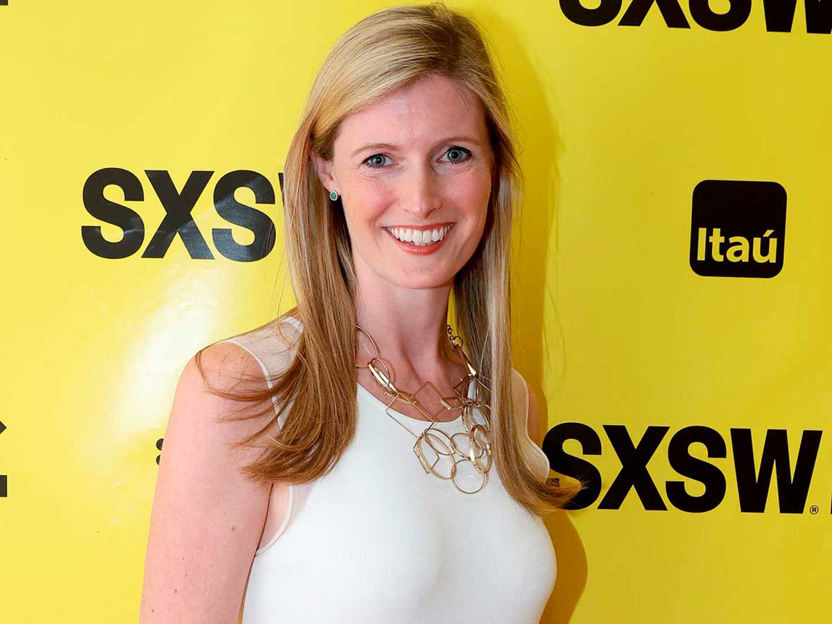 Alexandra Reeve, es la única hija de Christopher, fue modelo y ahora está al frente de una organización de tecnología.